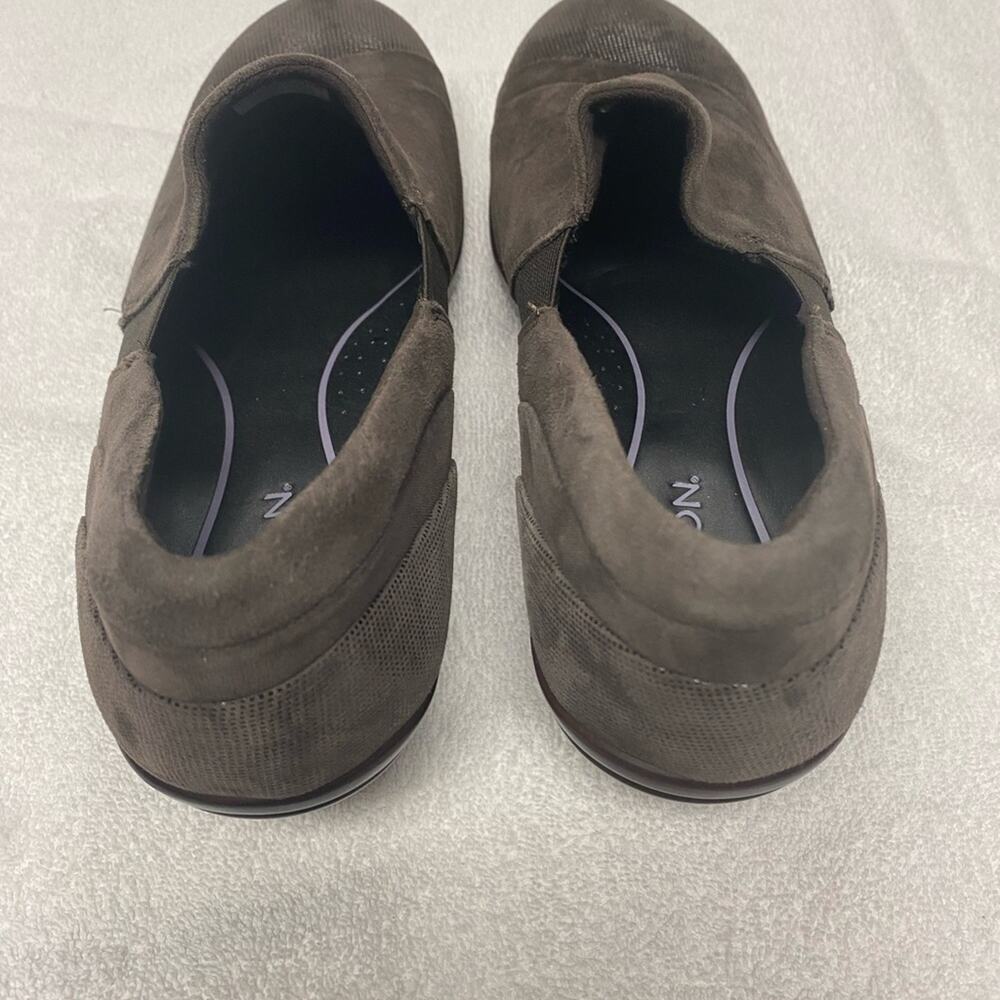 ARAVON WOMENS SUEDE CLOG SIZE 11 WORN ONCE - Picture 3 of 5